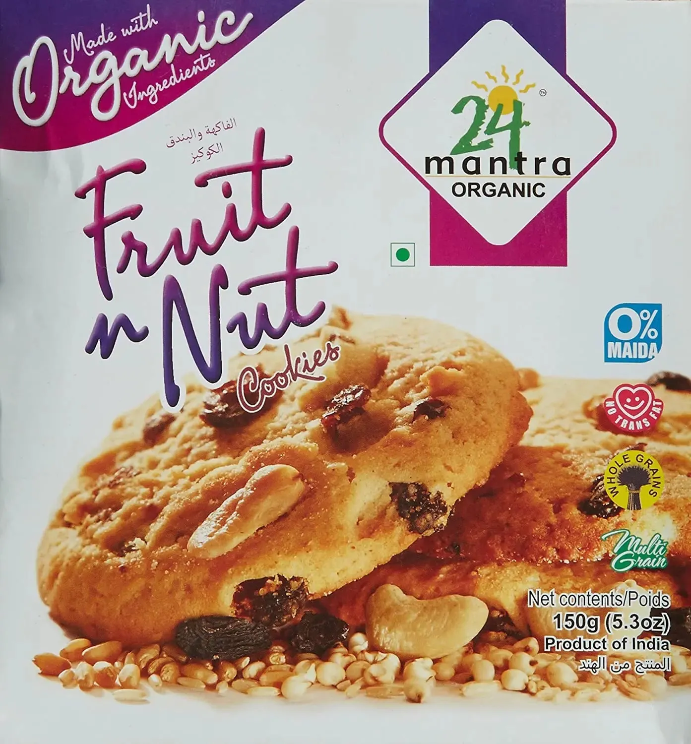 24 Organic Mantra Fruit N Nut