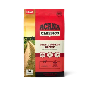 ACANA Classics, Beef and Barley Recipe Dry Dog Food (22.5 lb)