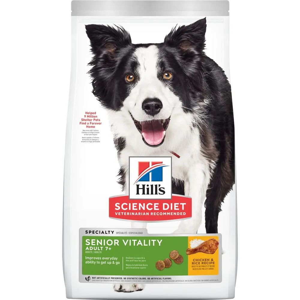 Adult 7  Senior Vitality Dog Food