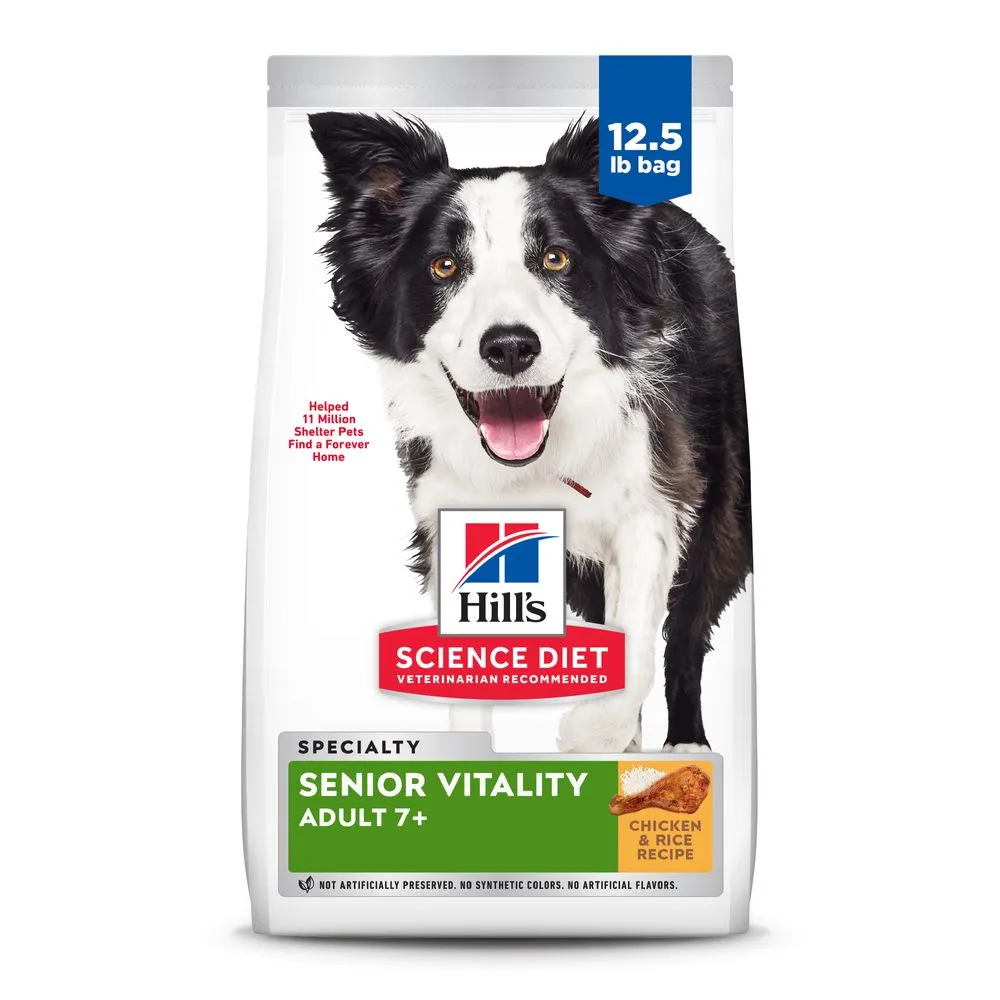 Adult 7  Senior Vitality Dog Food