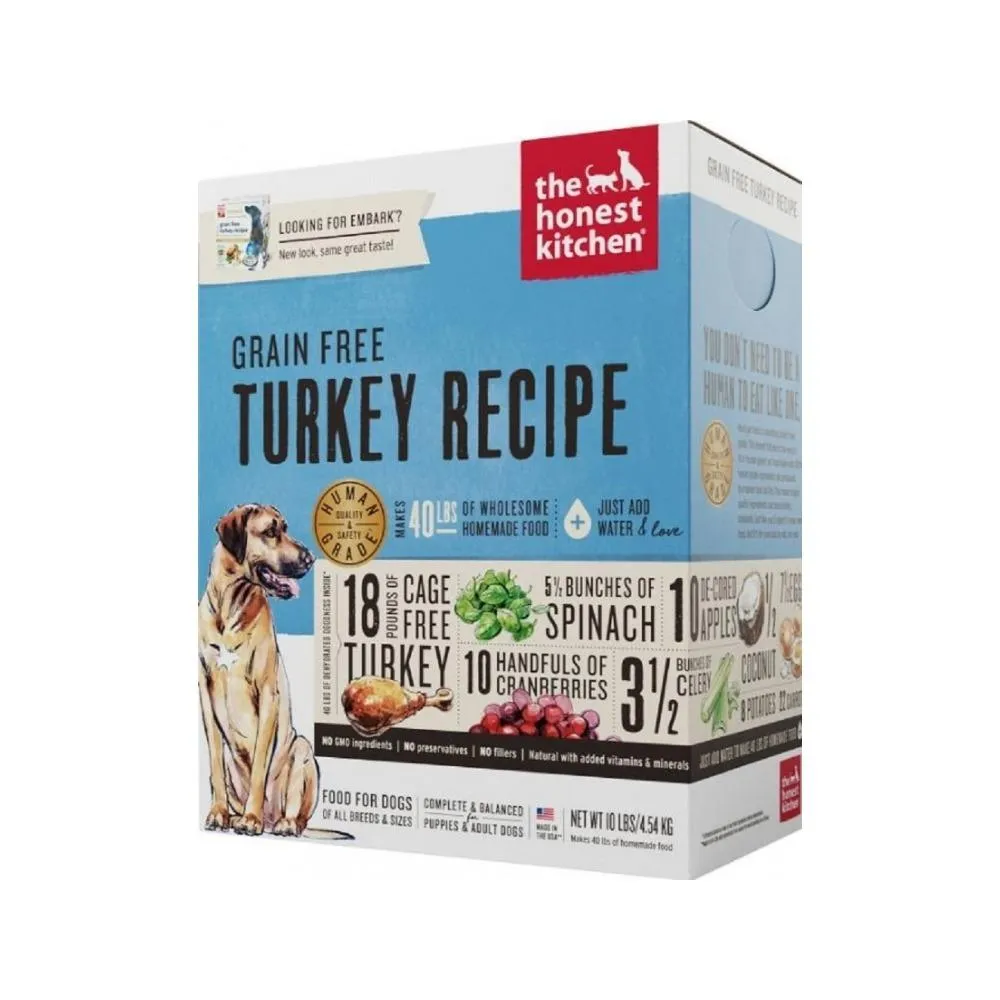 Adult Grain Free Turkey Complete Dehydrated Dog Food