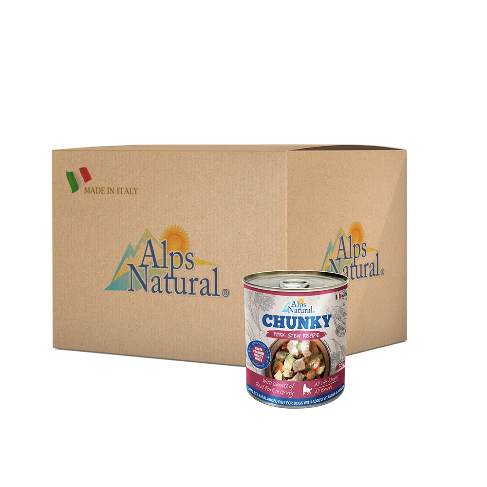 Alps Natural Dog Chunky Pork Stew 720g