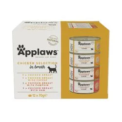 Applaws Cat Can Chicken Selection Multipack 12 x 70g