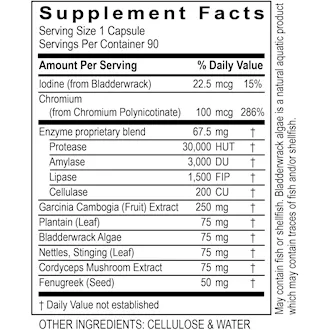 BalanceZyme Plus 90 caps by Transformation Enzyme