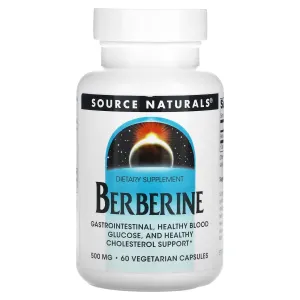 Berberine Source Naturals, 500 mg, 60 Vegetarian Capsules