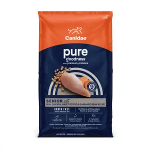 Canidae Pure Goodness SENIOR Real Chicken, Sweet Potato & Garbanzo Bean Recipe Dry Dog Food