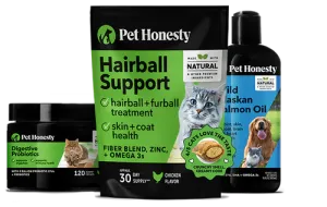 Cat Hairball   Digestion   Fish Oil Bundle