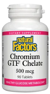 Chromium GTF Chelate 500 mcg, 90 tab