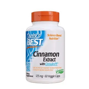 Cinnamon Extract Cinnulin PF 60 Veggie Caps  By Doctors Best