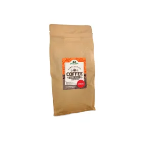 Dark Roast Ground Coffee by Organic Farms Vitamins (12 Oz) - COFFEE WITH A MISSION - Food & Toys charity product