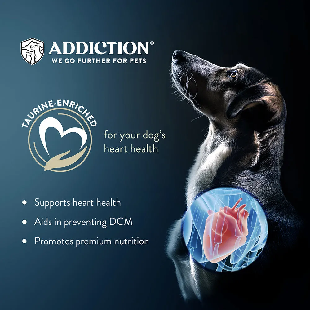 *DONATION TO MCDS* Addiction Dog Grain-Free Wild Kangaroo & Apples 20lb