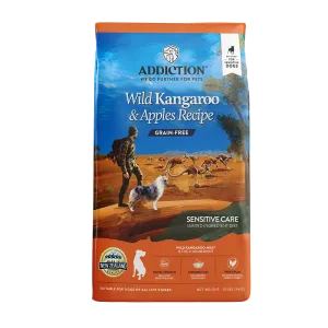 *DONATION TO MCDS* Addiction Dog Grain-Free Wild Kangaroo & Apples 20lb