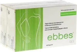 EBBES GLS capsules 120 pcs fiber glucomannan, weight loss pills