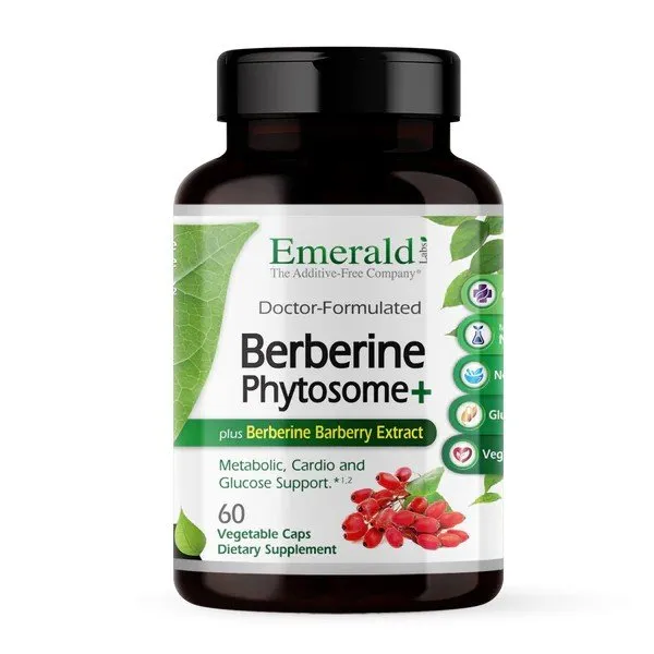 Emerald Labs Berberine Phytosome  60 Vegetarian Capsule