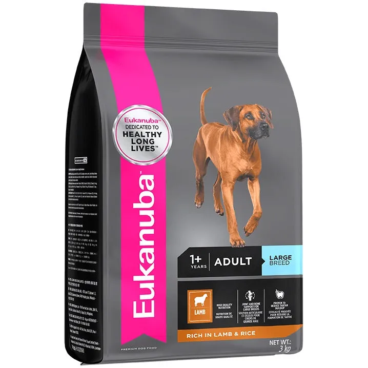 Eukanuba Adult Large Breed Lamb & Rice Dry Dog Food