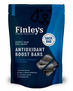 Finleys Antioxidant Boost Soft Chew Benefit Bars