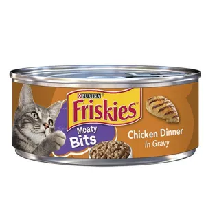 FRISKIES CAT FOOD BITS CHICKEN  156GM