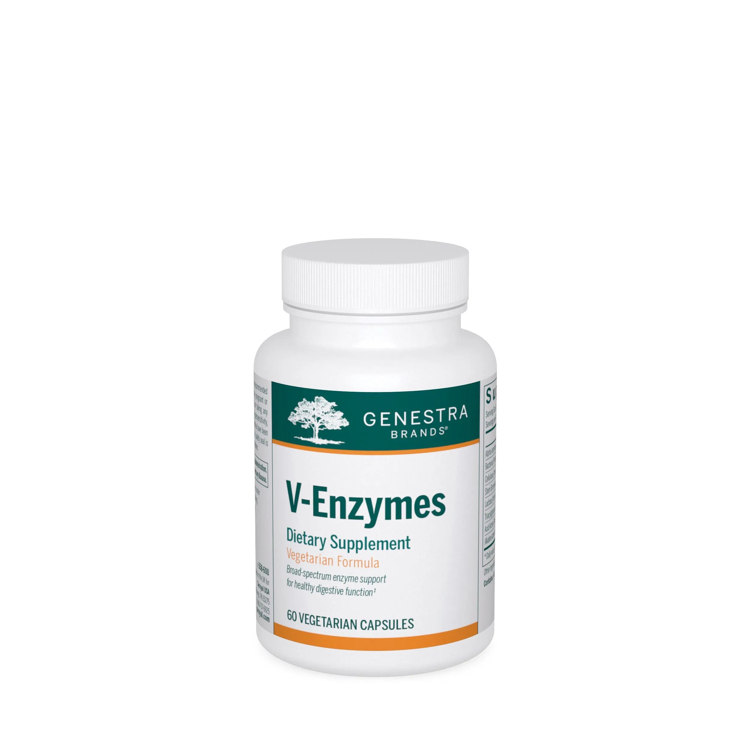 Genestra, V-Enzymes, 60 Vegetarian Capsules