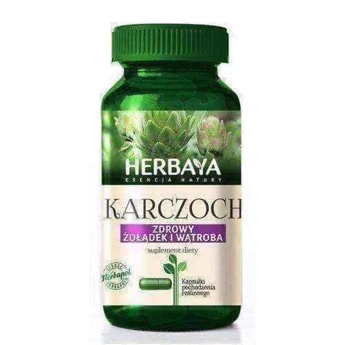 HERBAYA Artichoke Extract Capsules for Enhanced Digestion - Pack of 60