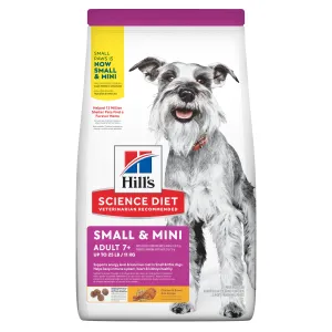 Hill's Science Diet Adult 7  Small and Mini Senior Dry Dog Food 1.5kg