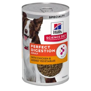 Hill's Science Diet Adult Perfect Digestion Wet Dog Food 363g x 12