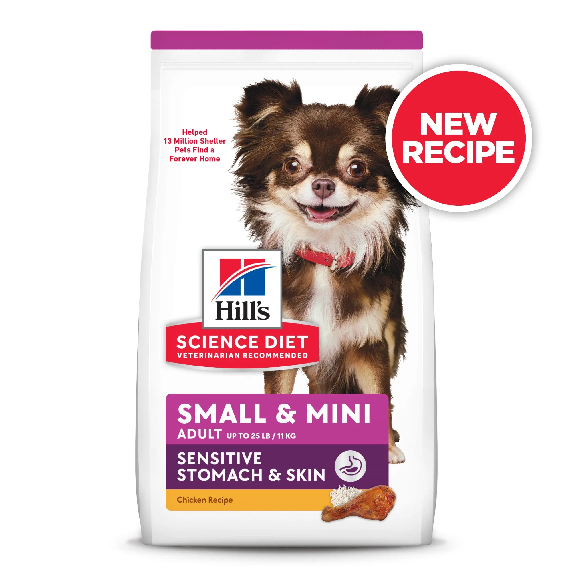 Hill's Science Diet Adult Sensitive Skin & Stomach Small & Mini Dry Dog Food