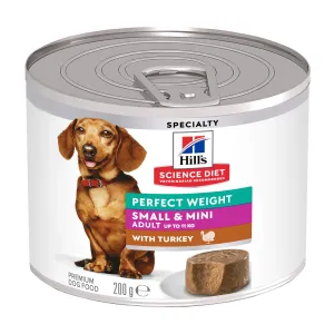 Hills Science Diet Small & Mini Perfect Weight Turkey Adult Canned Dog Food