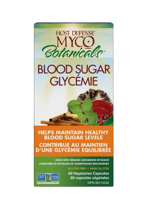 Host Defense Mycobotanicals Blood Sugar 60 Capsules