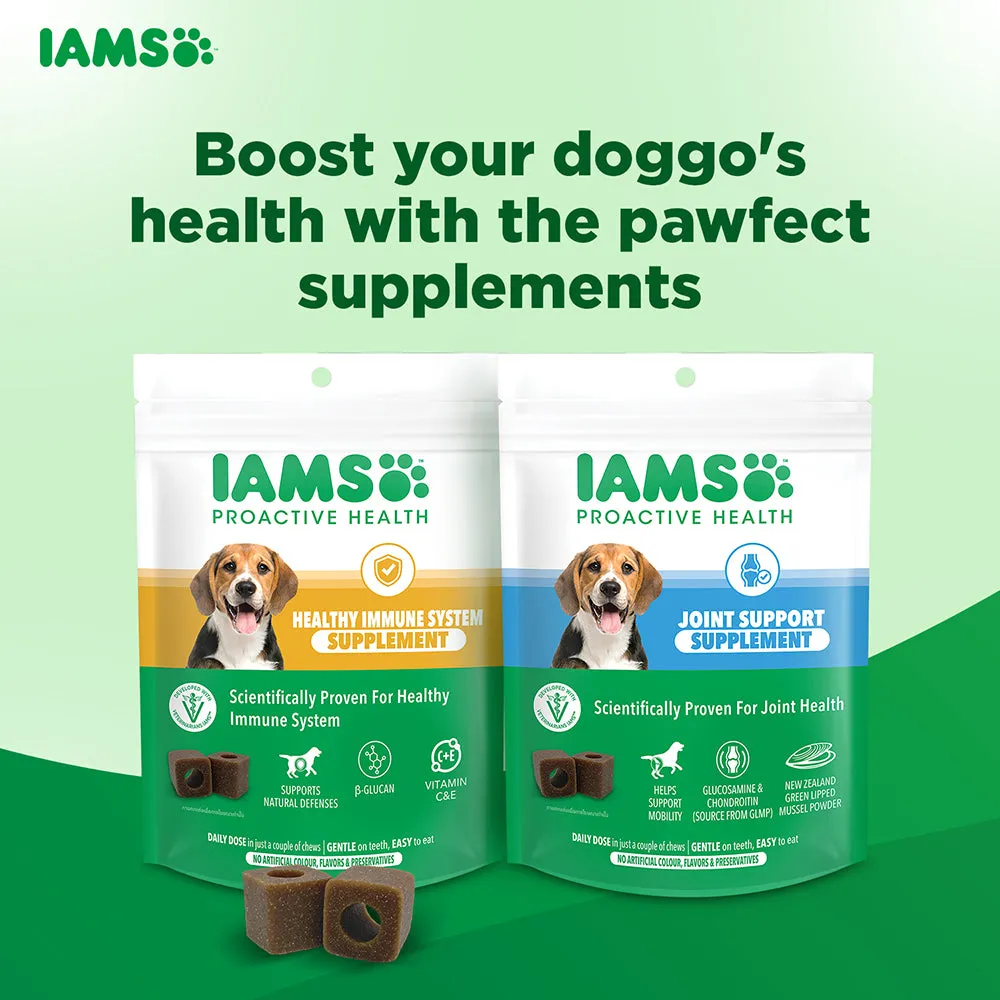 IAMS Proactive Health Dog Supplement For Healthy Immune System