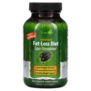 Irwin Naturals Forskolin Low Fat Diet, 60 Liquid Capsules