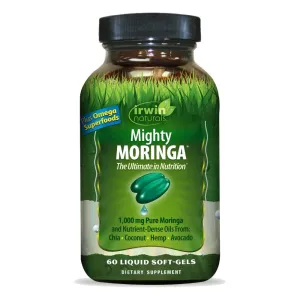 Irwin Naturals Mighty Moringa 60 Softgels