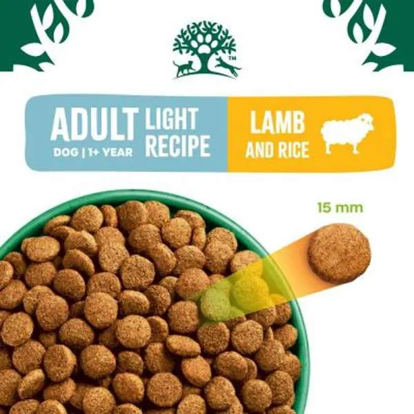 James Wellbeloved Lamb & Rice Light Kibble 12.5kg