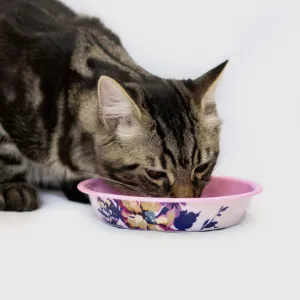 Joules Cambridge Floral Cat Bowl