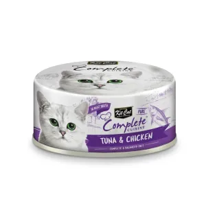 KitCat Pure Complete Cuisine Tuna & Chicken In Meat Broth 70g