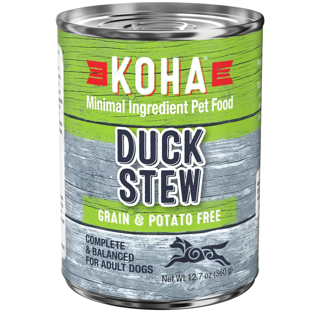 Koha Minimal Ingredient Duck Stew for Dogs