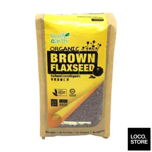 Love Earth Organic Brown Flaxseed 420g