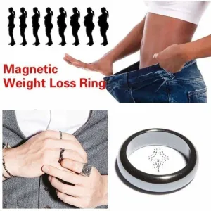 Magnetic weight loss ring