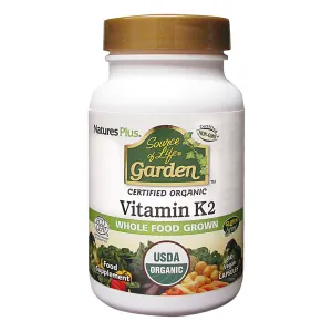 Nature's Plus Garden Vitamin K2 60 Caps