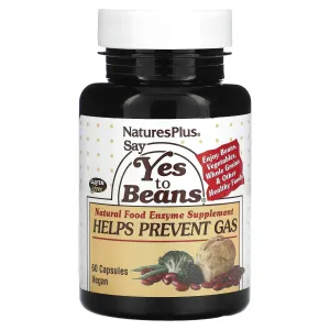 NaturesPlus Dietary Supplement Say Yes to Beans, 60 Vegan Capsules