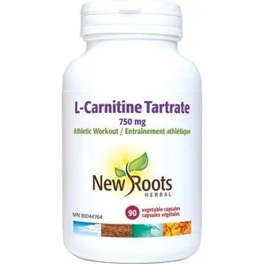 New roots - l-carnitine tartrate 750 mg - 90 vcaps