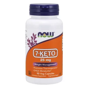 Now Foods 7-Keto 25mg 90 Veg Caps