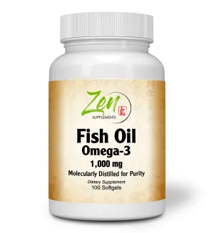 Omega-3 1000mg - With EPA &DHA (180/120) - 100 Softgel