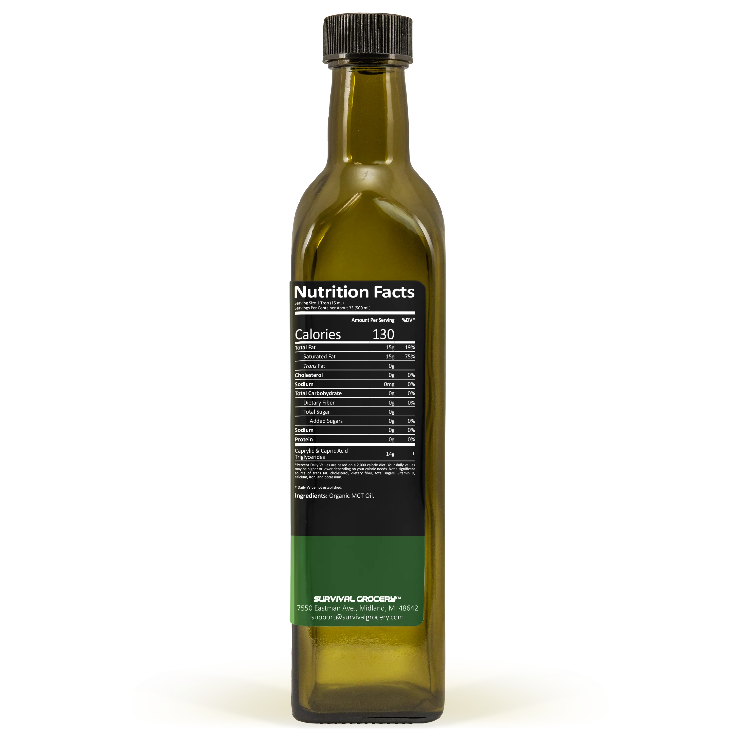 Organic MCT Oil (16.9 oz.)