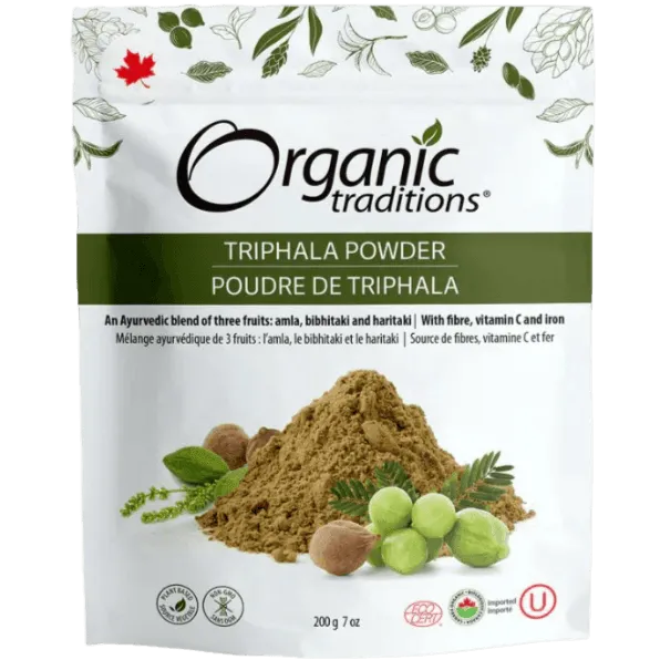 Organic Traditions Organic Triphala Powder 200g