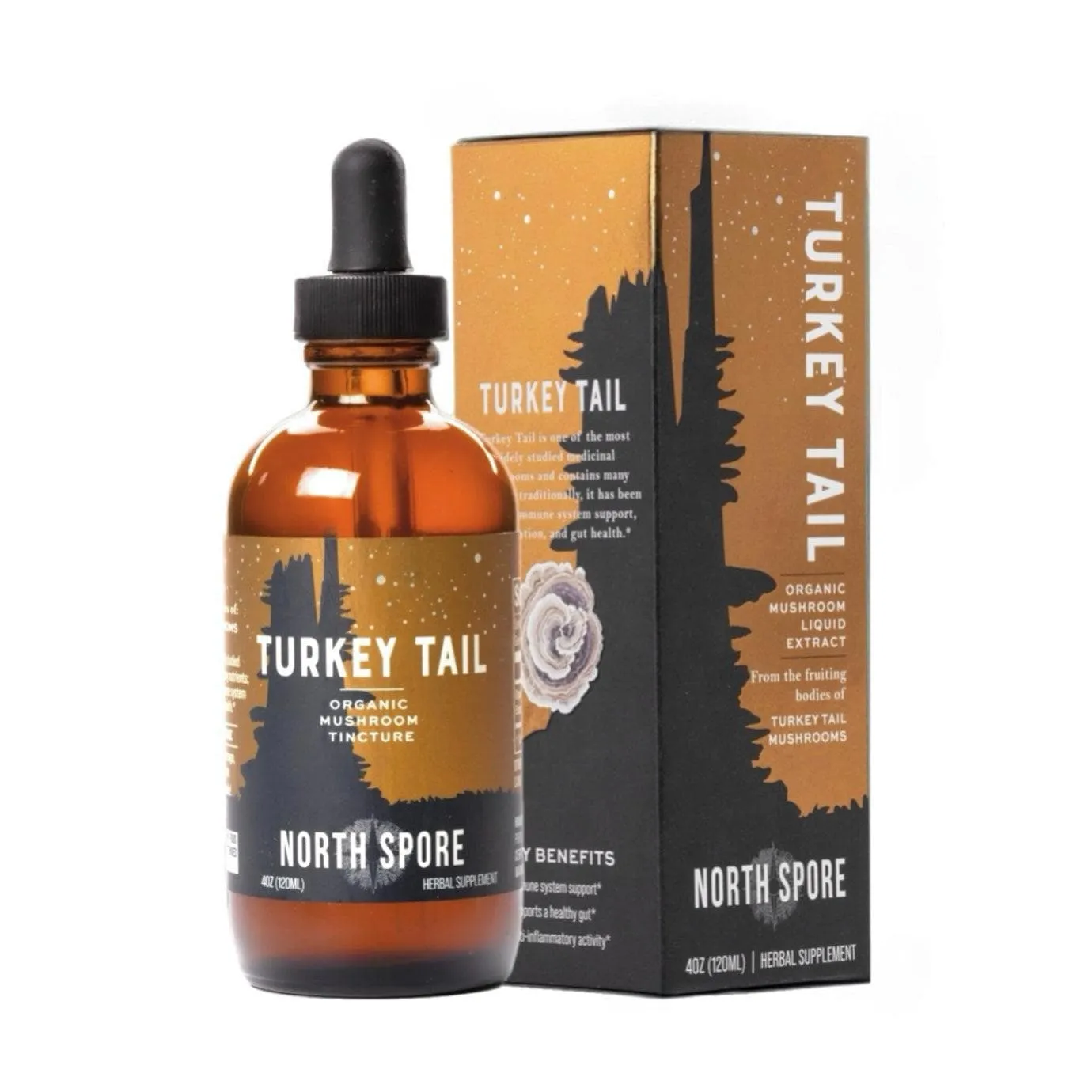 Organic Turkey Tail Mushroom Tincture