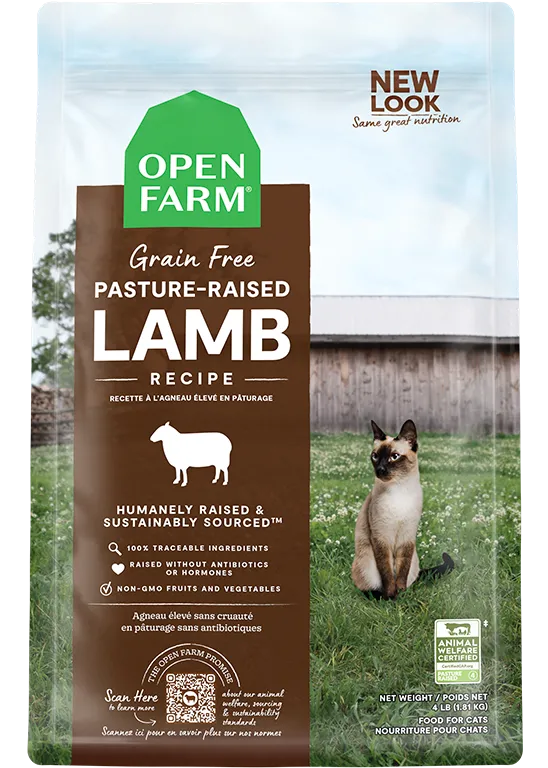 Pasture-Raised Lamb Dry Cat Food