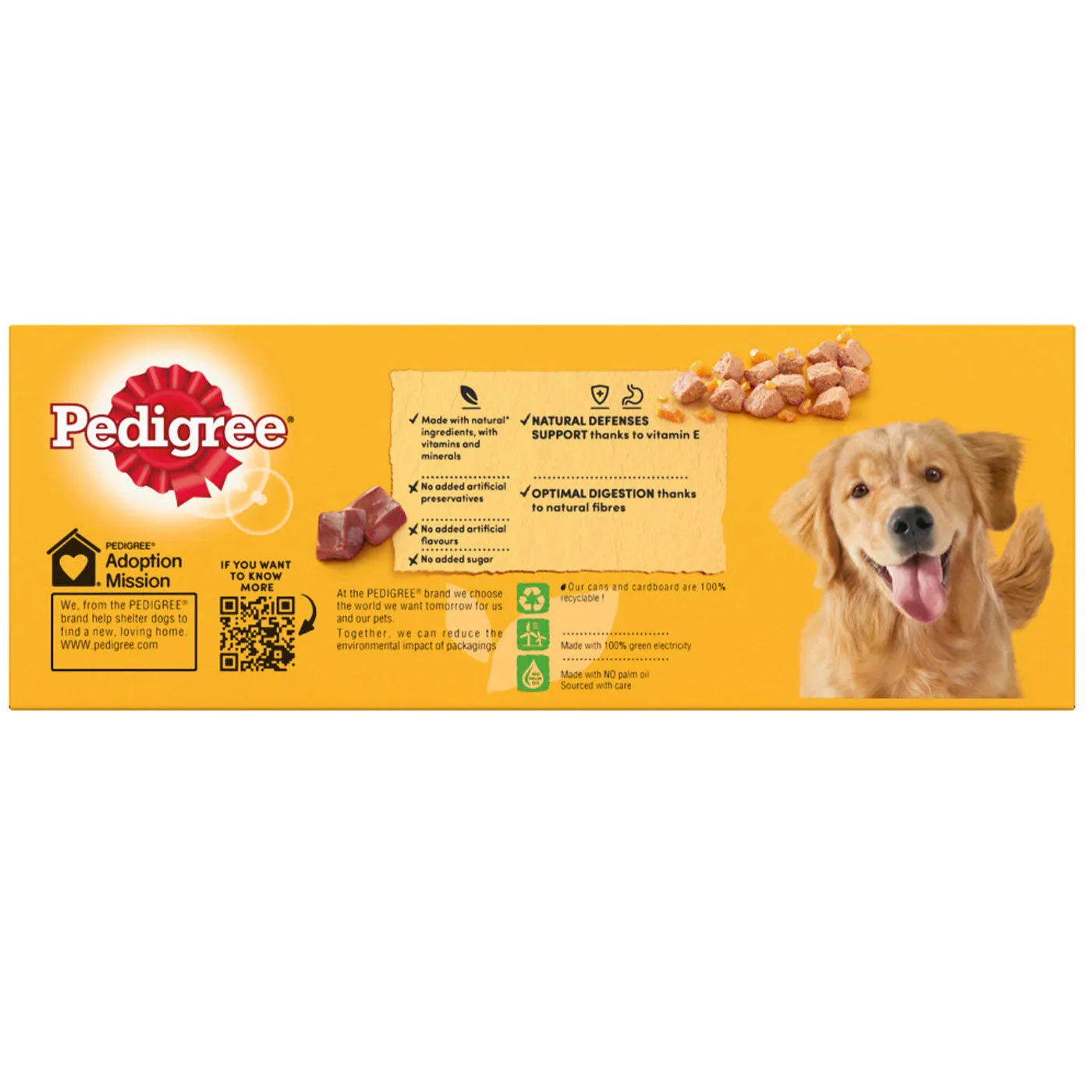 Pedigree Adult Dog Food Tins Mixed Selection in Jelly (12x385g)