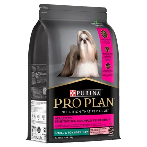 Pro Plan Adult Sensitive Skin & Stomach Small & Toy Breed Dry Dog Food