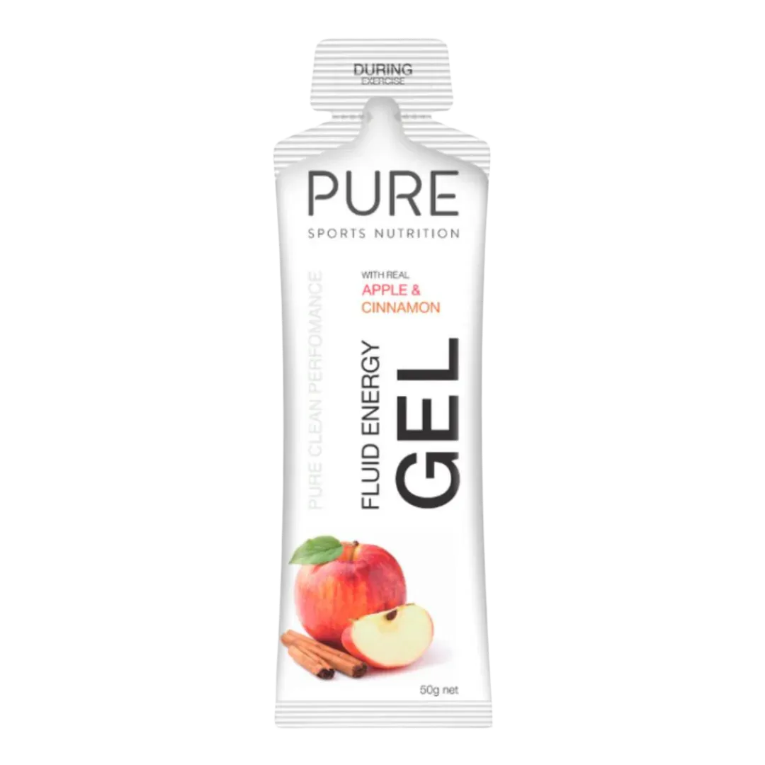 Pure Sports Nutrition - Fluid Energy Gels - Apple Cinnamon