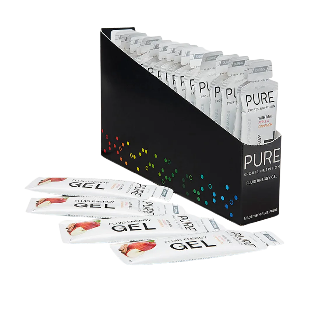 Pure Sports Nutrition - Fluid Energy Gels - Apple Cinnamon